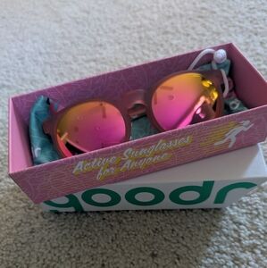 Goodr Pink and Orange Sunglasses